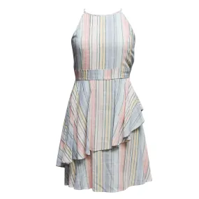 Tween Stripe Peplum Dress